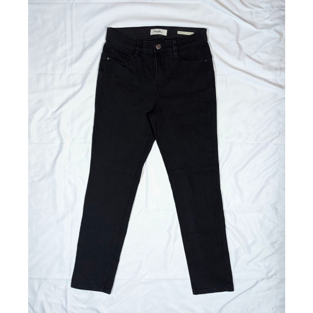 Angels Forever Young Black Stretch Skinny Convertible Jeans